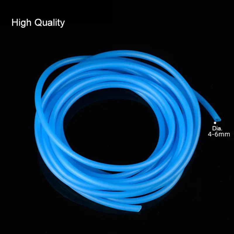 4*6mm Silicon Aquarium 1m/3m/5m/10m Oxygen Pump Hose Air Bubble Stone Aquarium Fish