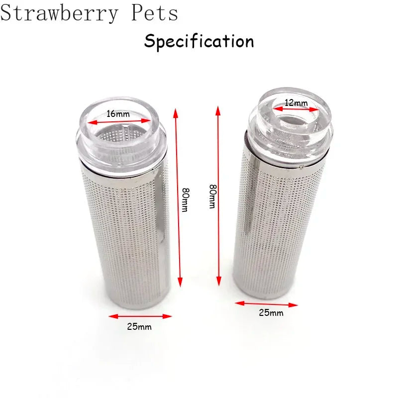 Stainless Steel Filter Inlet Sleeve Mesh Shrimp