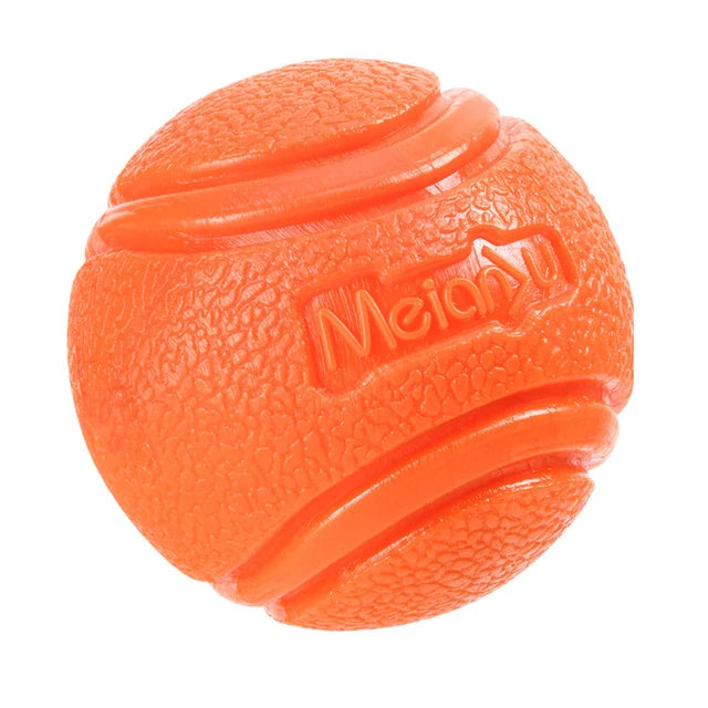 1PC Pet Dog Ball Bouncy Rubber Solid Ball