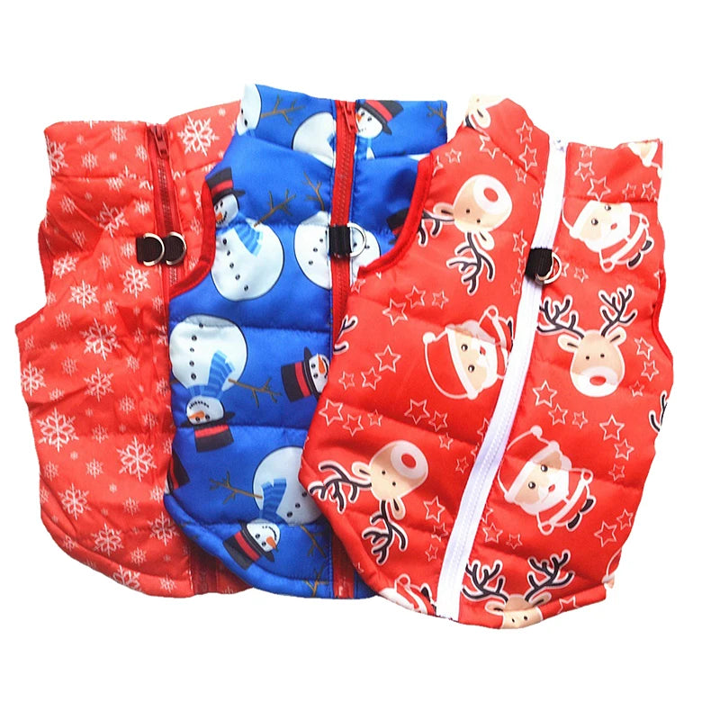 Winter Warm Dog Clothes For Small Dogs Christmas