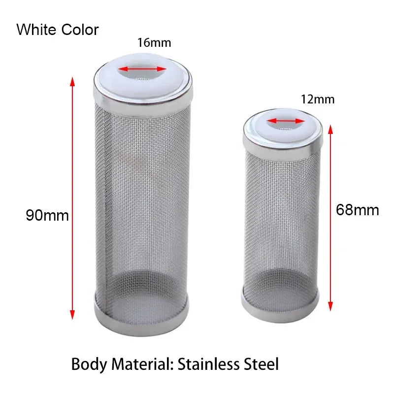 Stainless Steel Filter Inlet Sleeve Mesh Shrimp