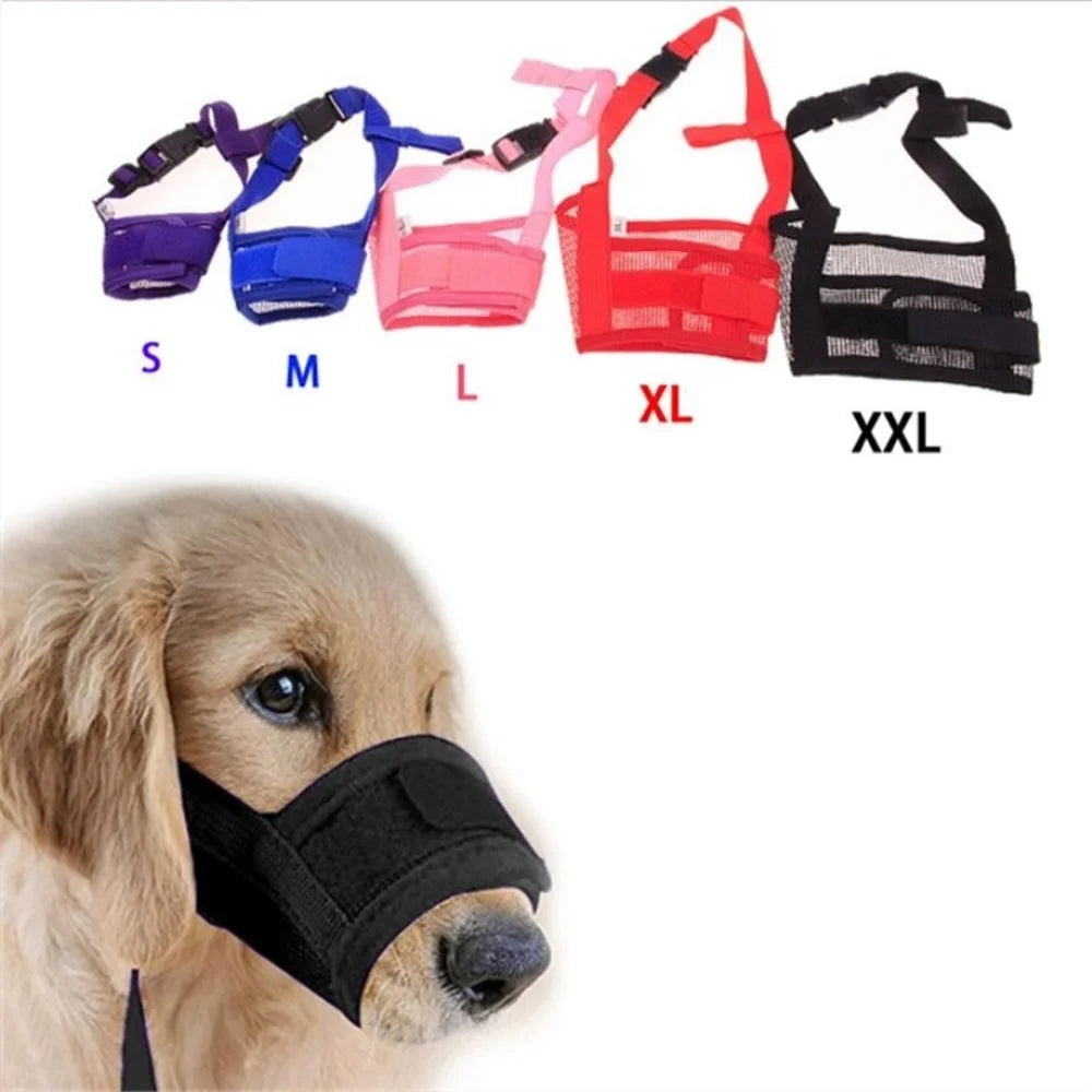 1pc Anti Barking Dog Muzzle For Small Large Dogs