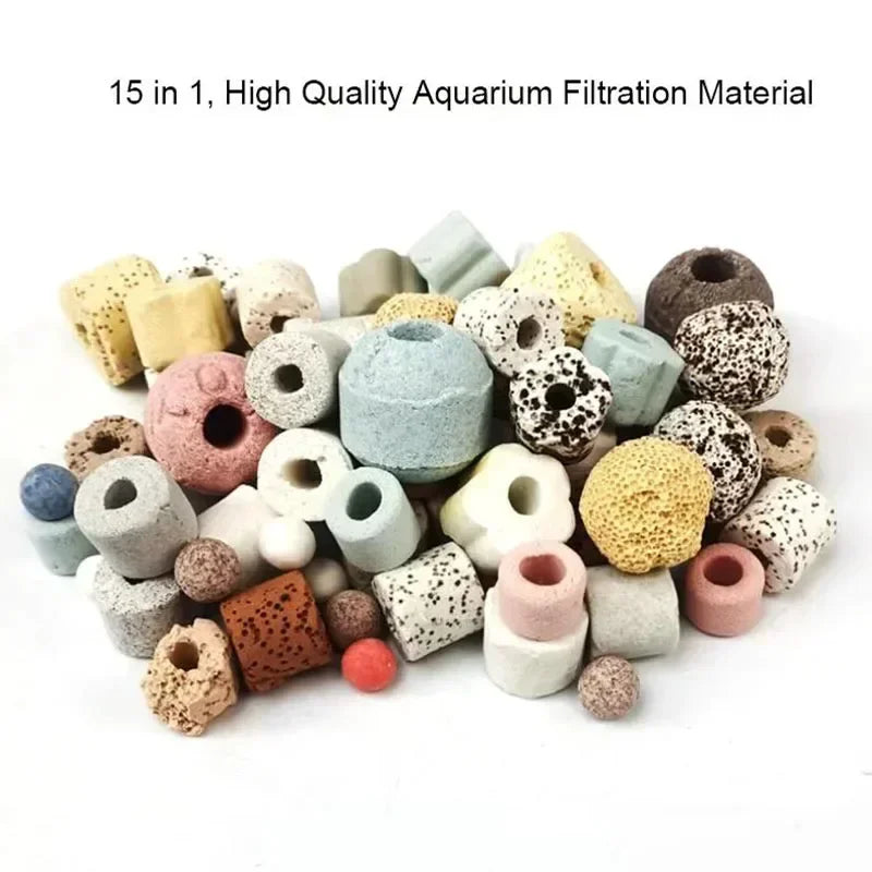 100g 250g 500g More Than 10 Types Aquarium Bio Balls