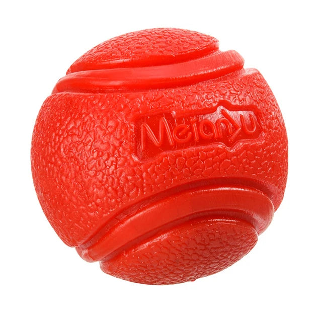 1PC Pet Dog Ball Bouncy Rubber Solid Ball