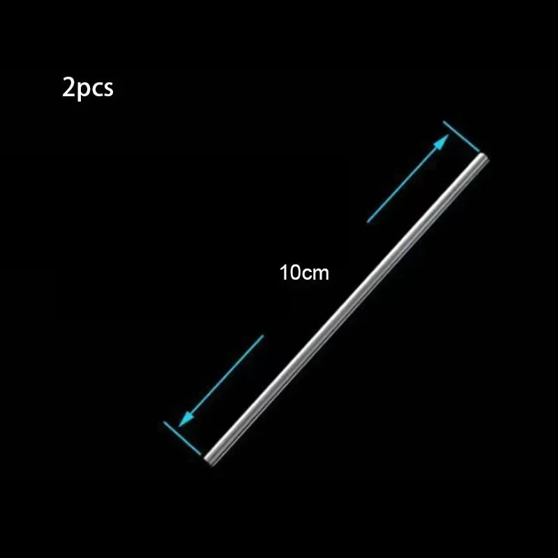 2pcs/lot 4mm Acrylic Aquarium Connector Straight U Shape