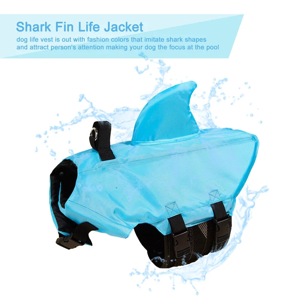 Shark Fin Dog Life Jacket