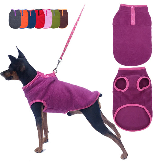 Winter Autumn Dog Clothes Soft