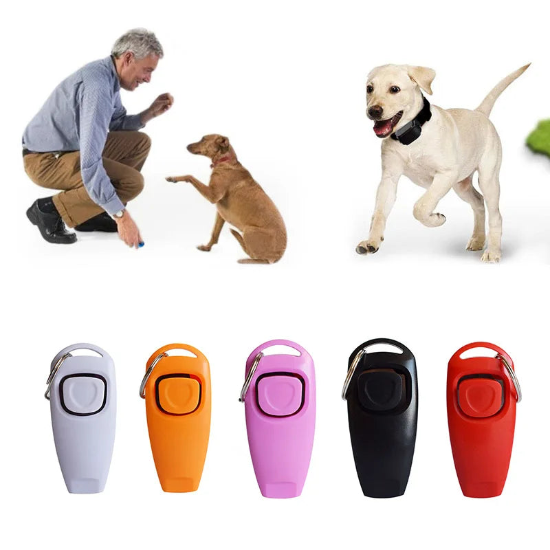 2 In 1 Pet Dog Clicker Dog