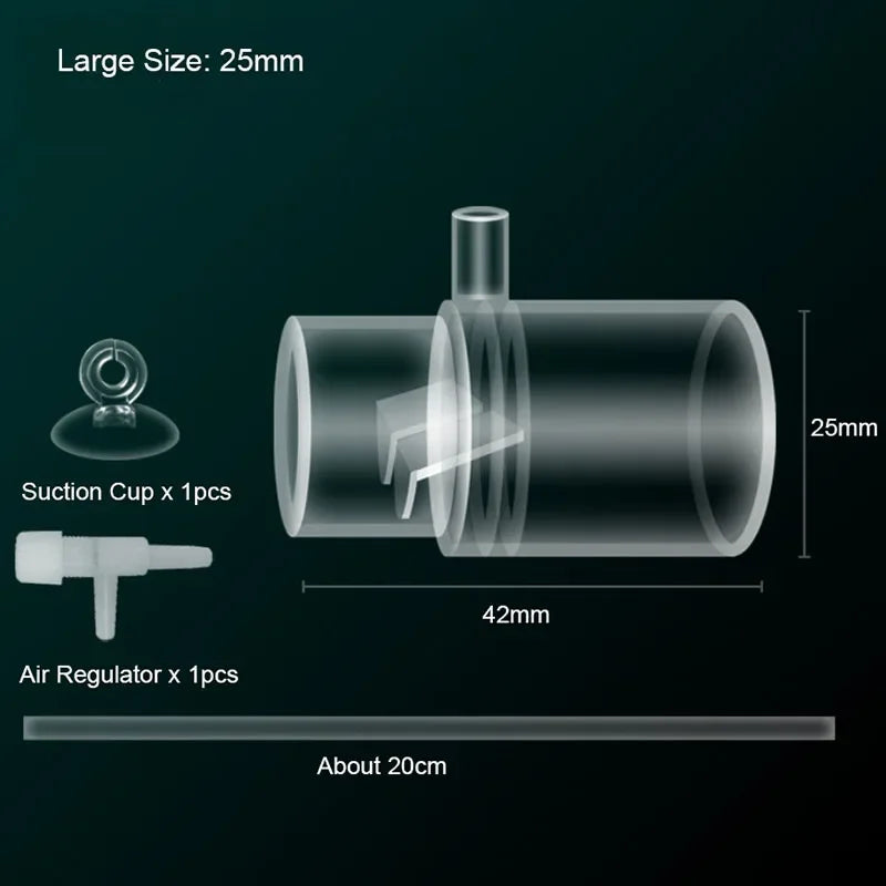 Acrylic Clear Aquarium Fish Tank Water Pump Filter Water