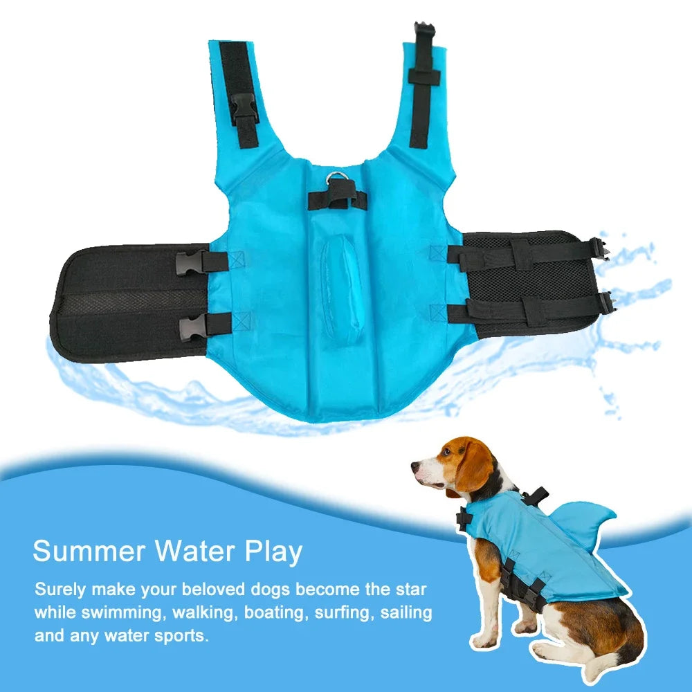 Shark Fin Dog Life Jacket