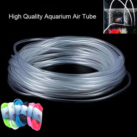 4*6mm Silicon Aquarium 1m/3m/5m/10m Oxygen Pump Hose Air Bubble Stone Aquarium Fish